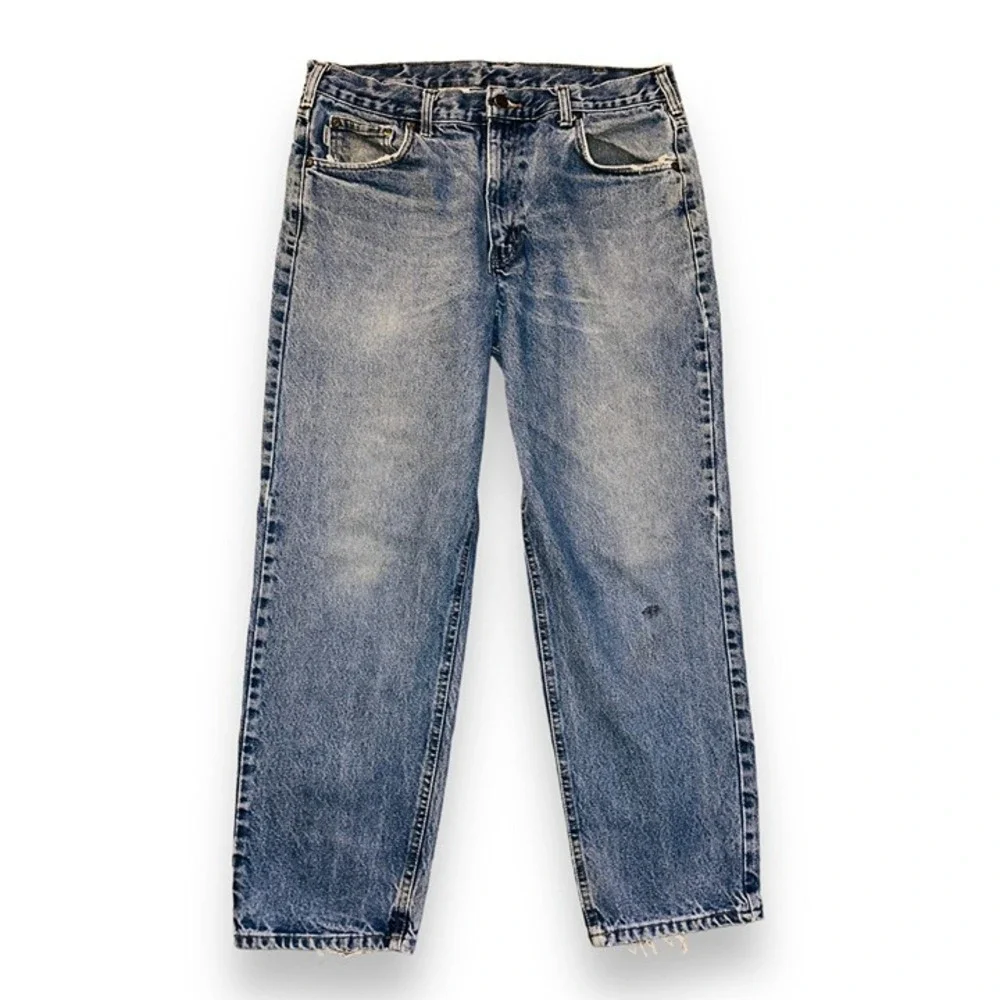 C2 Carhartt Mens Jeans Size 36 x‎ 29 Distressed